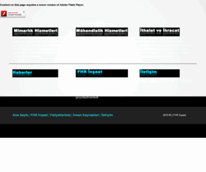 fhrinsaat.com: FHR İnşaat | İzmir Mimarlık Hizmetleri, İzmir Mühendislik Hizmetleri, Tadilat ve Dekorasyon Hizmetleri, İthalat ve ihracaat ve Delme Patlatma Hizmetleri
izmir'de profesyonel anlamda hizmet veren ve birçok inşaat hizmeti vermekde olan fhr inşaat'ın resmi web sitesidir. inşaat hizmeti izmir
