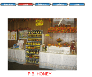 mainehoney.net: P.B.Honey | Selling Honey and Beeswax Products | Pittson Maine
Blueberry Honey, Wildflower Honey, Raspberry Honey, Honey Sticks, Creamed Honey,