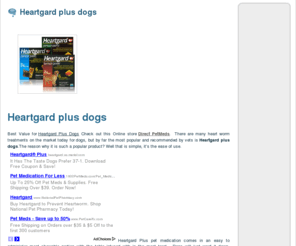 heartgardplusdogs.com: Heartgard Plus Dogs
Heartgard Plus Dogs the Worlds Best Heart Worm Medication for Dogs