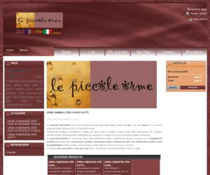 lepiccoleorme.com: Vendita urne animali online - Le piccole orme
Vendita di urne animali online.