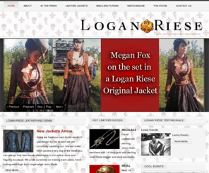 loganvip.com: Logan Riese Custom Leather Jackets and Accessories | HOME | Los Angeles | New York | Tokyo
Logan Riese