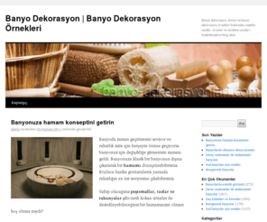 banyo-dekorasyonlari.com: Banyo Dekorasyon, Banyo Dekorasyon Örnekleri, Banyo
Banyo dekorasyon, banyo ve banyo dekorasyon örnekleri hakkında resimler, yazılar, ürünler ve inceleme yazıları bulabileceğiniz blog sitesi.