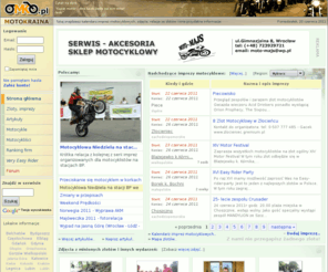 omko.pl: Zloty motocyklowe 2011 • Zdjęcia i relacje • Motocykle i motocykliści
Kalendarz i mapa imprez motocyklowych, fotogalerie ze zlotów, relacje uczestników. Dane techniczne motocykli, dyskusje i komentarze na Forum.