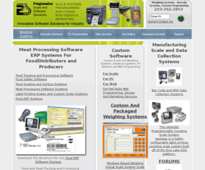 printbarcodelabels.com: Weighing Systems, Meat Processing Software Food Processing Software
Complete bar code systems custom scale systems, custom programming and solutions using bar code technology for most any application. Scanners, printers, labels, software