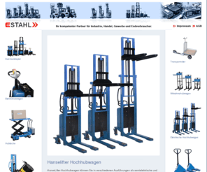hochhubwagen.org: Hanselifter Hochhubwagen
Information über Hanselifter Hochhubwagen