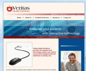 i-tad.net: Veritas Health Solutions LLC
Veritas Health Solutions provides the expertise and technology systems you need to successfully manage behavioral healthcare in primary care.