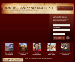 santaynezlifestyle.com: Santa Ynez California Real Estate, Santa Ynez Valley Homes For Sale - Santa Ynez Lifestyle
Your resource for Santa Ynez Valley real estate; find homes, search the MLS, receive market updates, complimentary custom travel itineraries