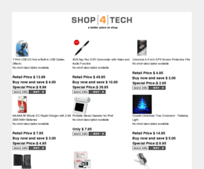 shop4tec.com: online specials!
online specials!