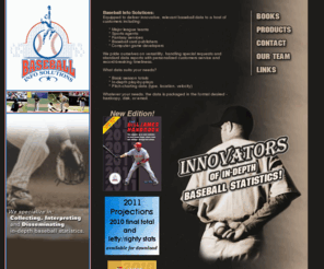 baseballinfosolutions.com: Baseball Info Solutions: In-depth baseball statistics and The Bill James Handbook
