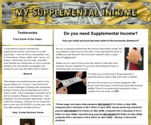 mysupplementalincome.com: My Supplemental Income
Put something here