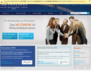 advoselect.de: Startseite
Startseite