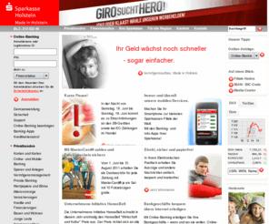 sparkasse-holstein.com: Internet-Filiale - Sparkasse Holstein
Unsere Angebote für Privat- und Firmenkunden mit Übersicht der Filialen in Ostholstein, Stormarn, Hamburg und Norderstedt.