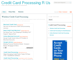 creditcardprocessingrus.eu: Credit Card Processing R Us
Credit Card Processing R Us – Online credit card processing services for small business.