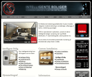 cso.dk: Intelligent Bolig, Hjemmebiograf  & Custom Installation - CSO
Intelligent Bolig, Hjemmebiograf & Custom Installation hos CSO. Custom Installation er løsninger tilpasset behov, boligens indretning og pengepung. CSO Certificeret af CEDIA, THX & ISF.