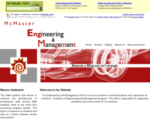 macenmclub.com: McMaster Engineering & Management
