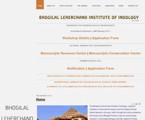 blinstitute.org: Home
Bhogilal Leherchand Institute of Indology