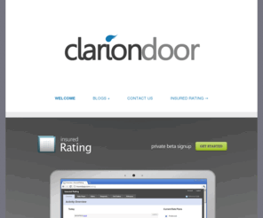 clariondoor.com: ClarionDoor - Insurance Software Solutions
We make intuitive and powerful Software as a Service solutions for the Property & Casualty insurance industy. Our products are reliable, secure, web-based applications that our customers can configure and manage themselves.