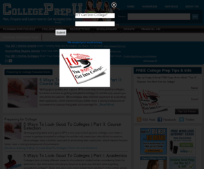 collegeprepu.com: Preparing for College Admissions | CollegePrepU.com
College Prep University is a learning community designed for parents and students offering information and tips on preparing for college admission!