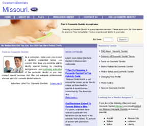 cosmeticdentistsmissouri.com: Cosmetic Dentists  Missouri.com: Locate Cosmetic Dentists In Missouri
Cosmetic dentists in Missouri area