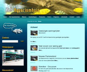 het-aquariumhuis.nl: Het Aquariumhuis
Het Aquariumhuis