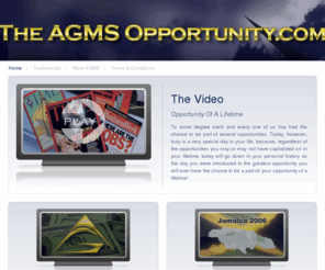 opportunityvideo.com: The AGMS Opportunity
