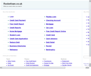 rocketloan.co.uk: The domain DOMAIN is registered by NetNames
