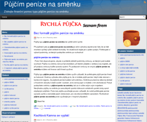 pujcimpenizenasmenku.info: Půjčím peníze na směnku
Získejte zaručené informace pro rozhodnutí půjčím peníze na směnku a využijte tyto finance pro vyřešen vaší finanční situace.