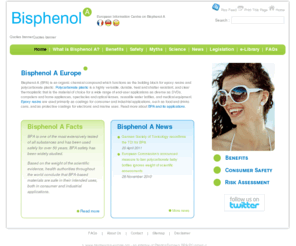 bisphenol-aeurope.org: Bisphenol A - Bisphenol A Europe
Information on Bisphenol-A, the safety of Bisphenol-A and scientific information