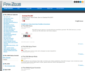 fifa-2008.net: Fifa 2008.NET - Fifa 2008, Fifa 08
Fifa 2008, Fifa 08, Türkçe Spiker, yaması, indir, Fifa 2008 Genel Bakış, Fifa 2008 indir, Fifa 2008 Videosu  Everton vs Manchester, Fifa 2008de Kişisel Kontroller, Fifa 2008 Menajer Modu, Fifa 2008 Açılış Resmi, Fifa 2008 Demo, Fifa 08 Türkçe Yama