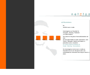 netzton.com: Internetagentur Düsseldorf - netzton music & media
netzton music & media: Internetagentur aus Düsseldorf für Konzeption - Beratung - Realisation von Internetprojekten.