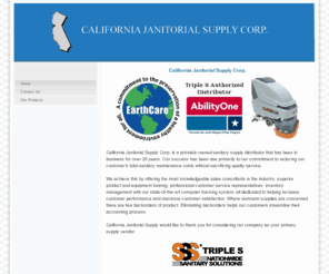 caljaninc.com: California Janitorial Supply Company
description