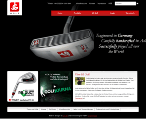 golf-jordan.com: JG Golf | Golf-Schläger, Golf-Taschen und Golf-Zubehör |
Golf-Schläger, Golf-Taschen, Zubehör in außergewöhnlichem Design und hochwertigen Materialen zum vernünftigen Preis. Der JG-Golf Online-Shop.