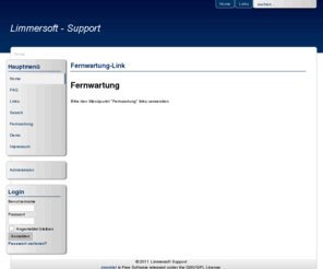limmersoft.com: Limmersoft Support - Home
Supportportal Limmersoft