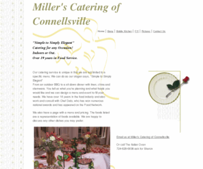 millerscateringofconnellsville.com: Miller's Catering of Connellsville
