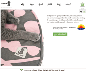 mollymeow.com: molly meow: the cat bed duvet company
Reduce : Reuse : Restyle