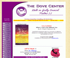 thedovecenter.org: The Dove Center is a Christian Counseling Center which provides Christian Counseling
