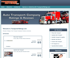 transporterratings.com: TransporterRatings.Com Auto Transporter Ratings - Transporter Ratings
Auto Transporter Reviews Written by Actual Auto Transport Customers.