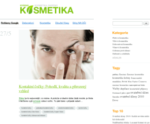 krasnakosmetika.cz: Kosmetika — parfémy, vlasová kosmetika, přírodní kosmetika
