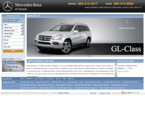 mercedesbenzoforlando.net: Mercedes-Benz of Orlando | Mercedes-Benz Dealer | Maitland
Visit the Official Site of Mercedes-Benz of Orlando, Selling Mercedes-Benz in Maitland , FL and Serving Maitland . 810 North Orlando Avenue, Maitland , FL 32751.