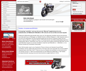 motorrijden.org: Alles over, voor en door motorrijders - Motorwiki
Bij motorrijden.nl vindt u alles voor, door en over moderne en klassieke motoren