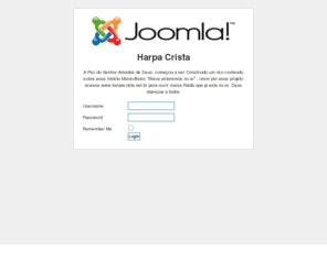 harpacrista.com: Harpa Crista
Joomla! - the dynamic portal engine and content management system