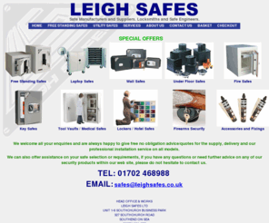 locksandsafes.co.uk: Leigh Safes - Locksmiths - Safe Engineers, Safe and Security Product Manufacturers and Suppliers.
Leigh Safes, suppliers and manufacturers of safes and security products.