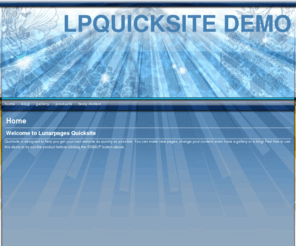 lpquicksite-demotest.com: Home
