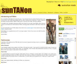 suntanon.com.au: sunTANon – Extreme Competition Colour
sunTANon – Extreme Competition Colour