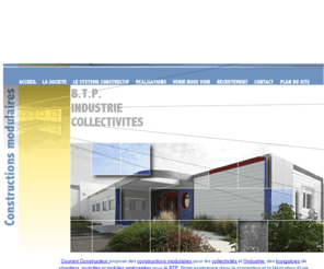 courant-constructions-modulaires.com: Construction modulaire COURANT SA : constructions modulaires, batiments modulaires, bungalow chantier, roulottes, sanitaires, modules
COURANT CONSTRUCTEUR spécialiste et fabriquant en construction modulaire saura vous accompagner dans la réalisation de vos projets avec une offre de préfabriqu&eacutes;, structure modulaire, batiment prefabriqué, bungalows de chantier, roulottes et mobiles aménagés pour le BTP. Des solutions pour vos stockages provisoires ou des bureaux pour collectivités, module, démontable, mobile, immobilier, cantonnement, architecture, batiment