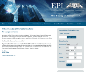 epimmo.at: :::EPI - Wir bewegen Immobilien - www.epi.co.at:::
EPImmobilientreuhand