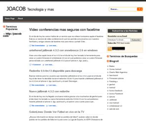 joacob.com: Tecnologia,hotmail,facebook, badoo
