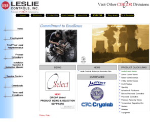 lesliecontrols.com: Control Valves and Instrumentation - Leslie Controls, Inc.
Leslie Controls, Inc., A premier manufacturer of Control Valves and Instrumentation