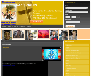 nacsingles.com: NAC SINGLES | Home
NAC SINGLES Online Dating and Social Network