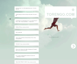 torengo.com: ⊕ TORENGO.COM
a collection of random thoughts and typos.